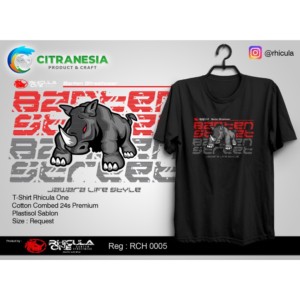 Rhicula Kaos Banten Edisi Banten Secret