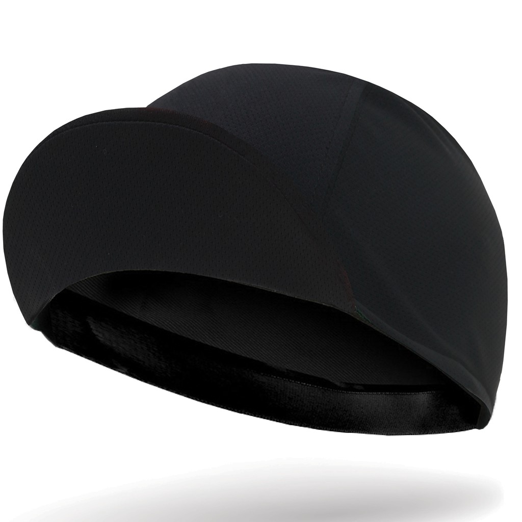 Snapback Cycling Caps Dewasa Basic Hitam Polos