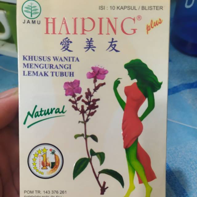 Haiping kapsul ori/pelangsing wanita