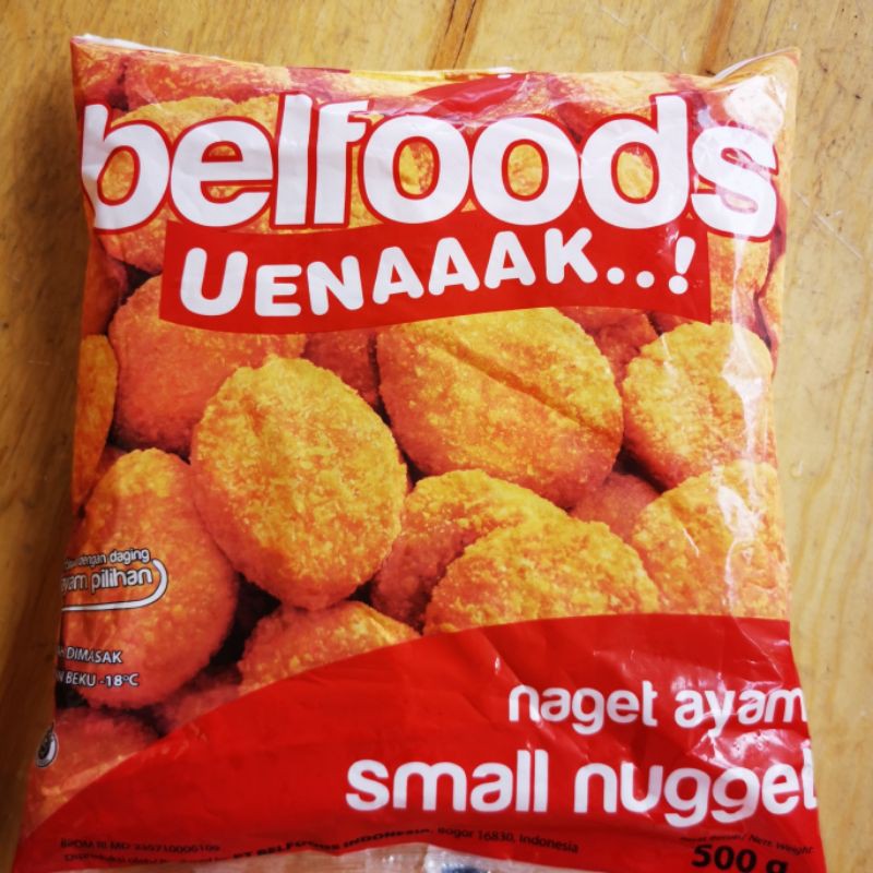 

Nugget ayam belfoods bentuk koin 500gr