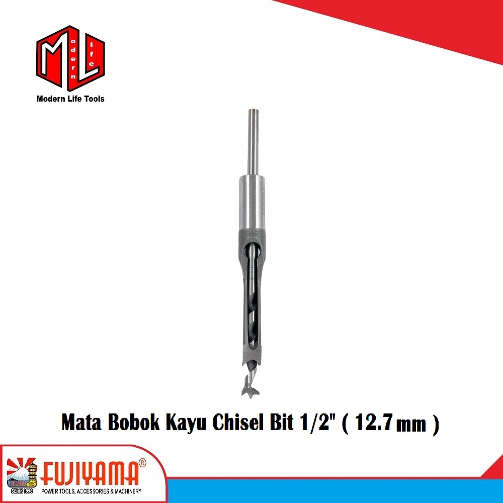 Mata bor bobok kayu 1/2 inch / Chisel Set / Mortising Chisel FUJIYAMA &amp; Double Thunders