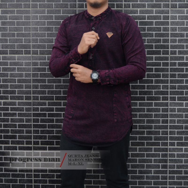 baju koko kurta jeans pakistan panjang