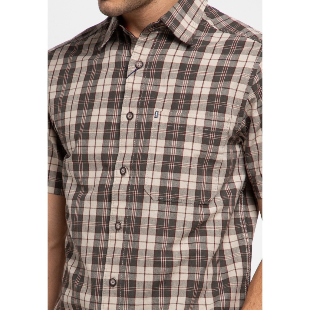 Kemeja Lengan Pendek Asli MGee 3451C Alto 067 Green