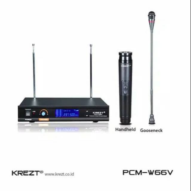 Mic podium wireless KREZT PCM-W66V