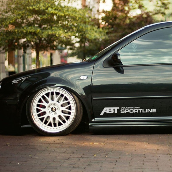 

sticker stiker abt sportline vw volkwagen Elegan