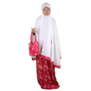 Mukena Batik Cap Bordir Dewi