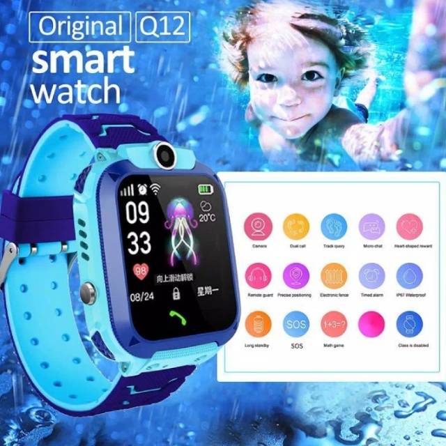 Jual Jam tangan anak smart watch anak Q12 original Shopee Indonesia