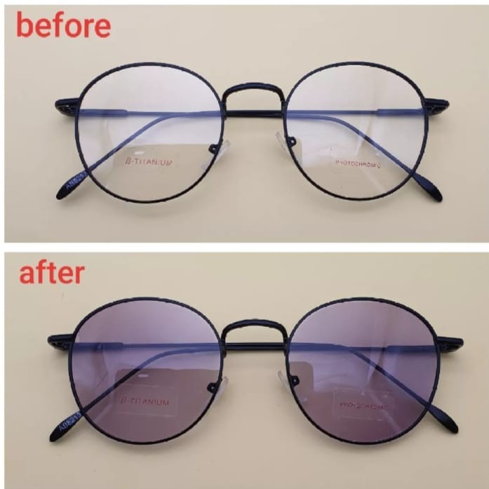 KACAMATA PHOTOCROMIC FASHION WANITA/PRIA TERKINI
