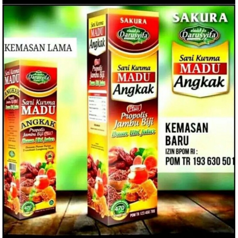 Sari Kurma Madu Angkak Darusyifa plus Propolis Jambu Biji Meningkatkan Thrombosit Penderita DBD Original