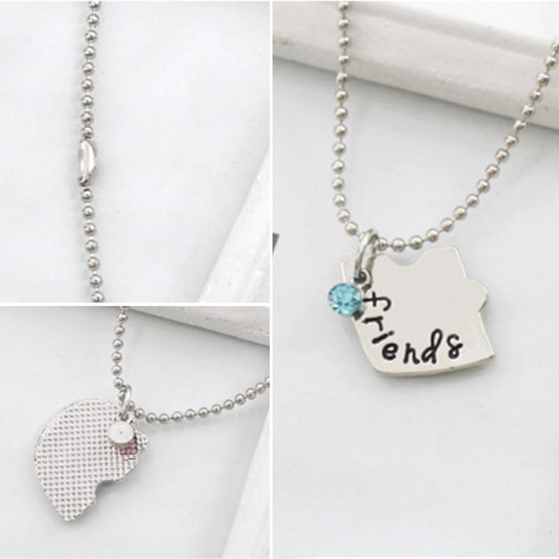 3pcs Kalung Best Friend Forever Kalung Persahabatan