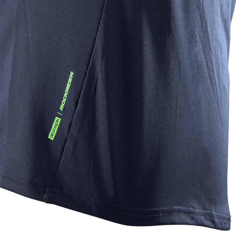 ROCKRIDER Jersey Sepeda Gunung Lengan Pendek Fit Body Serap Keringat