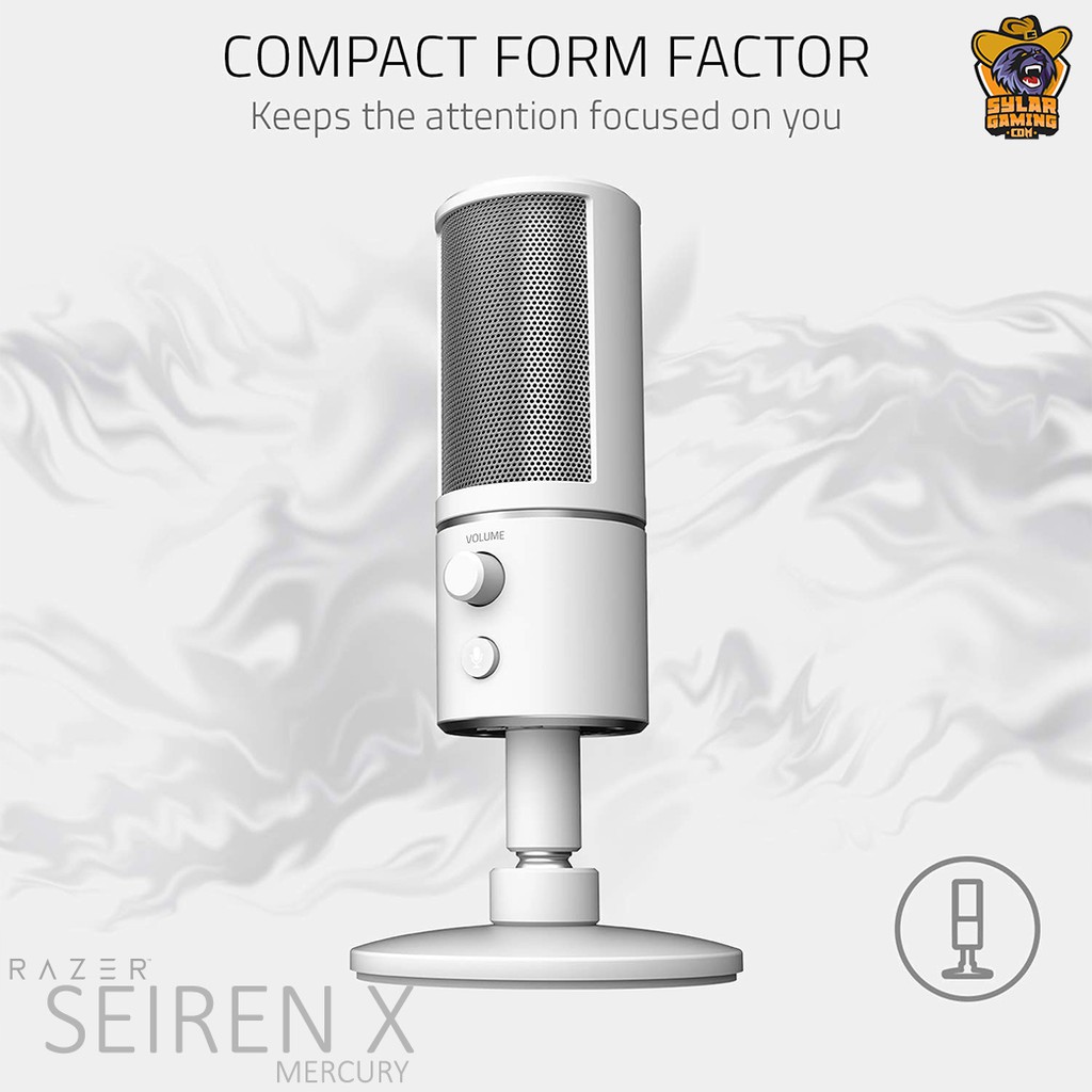 Razer Seiren X Mercury White