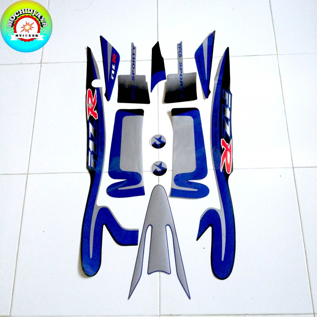 STRIPING FIZ R CALTEX LIMITED EDITION WARNA BIRU TERBAIK