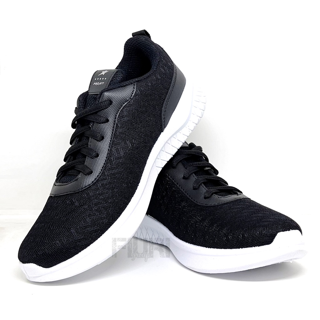 FIURI - Pro ATT Original - LCH 720 HITAM PUTIH 37-40 - Sepatu Kets Wanita - Sepatu Sneakers Wanita - Sepatu Olahraga Sport Wanita - Sepatu Casual - Sepatu Jogging Lari Fitness Gym Senam Wanita - Sepatu Cewek - Sepatu Sekolah Bertali SD SMP SMA