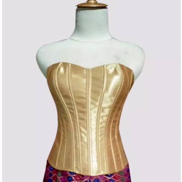 Lontorso Saten 18 Tulang / Kamisol / Longtorso Kebaya