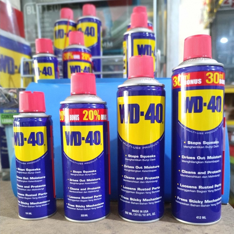 Tulustokoku Wd 40 Pelumas Anti Karat / Wd40 / Wd-40 / Pelumas Serbaguna