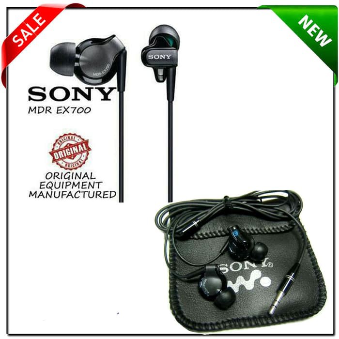 Headset - Elektronik - Audio Headset / Earphone / Handsfree Sony Xperia Mdr-Ex700 Stereo Super Bass
