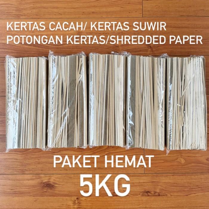 

Kertas Serut 5Kg / Cacah / Suwir / Shredded Paper Bahan Kraft Hampers