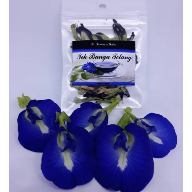 

Teh Telang - Butterfly Pea Flower Tea - Teh Bunga Telang - Teh Herbal Alami