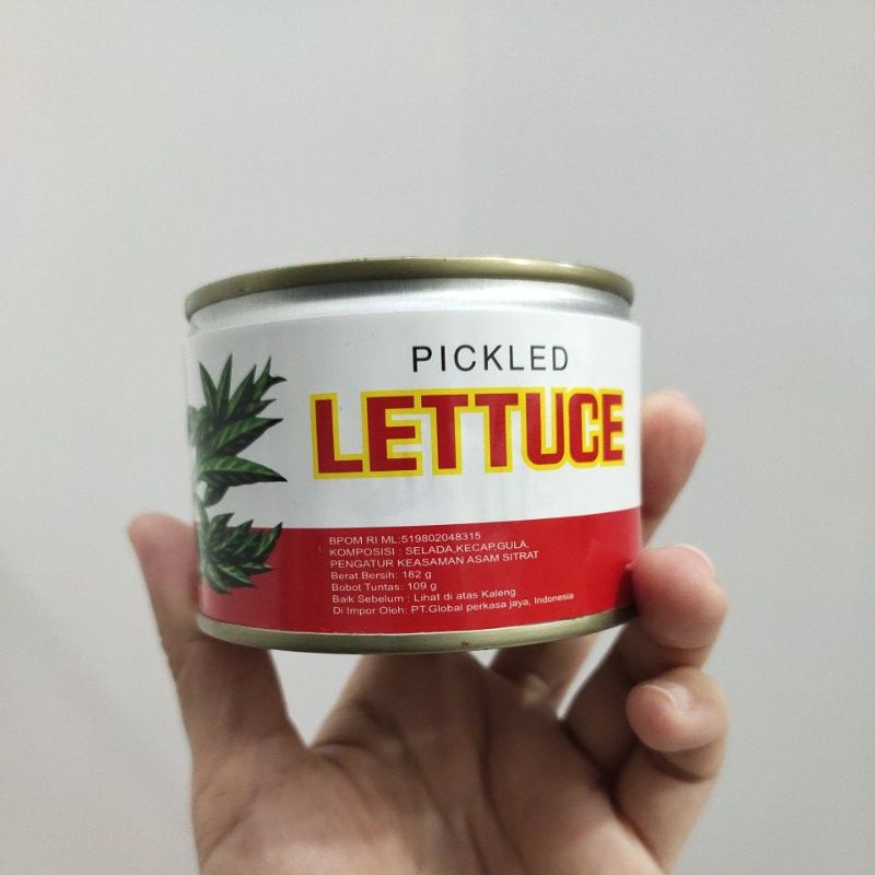 

Pickled Lettuce