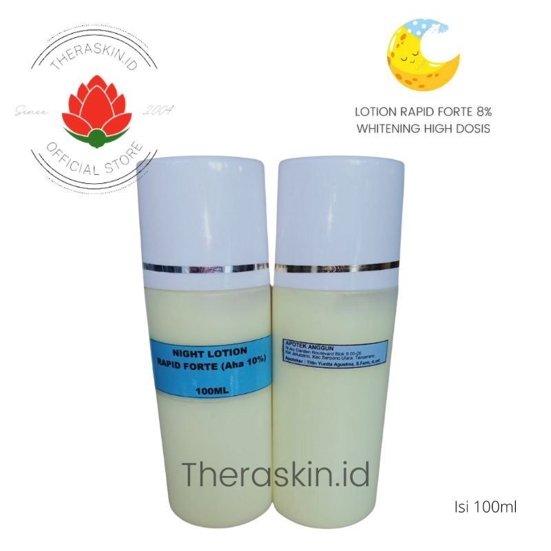 [COD] Lotion Rapid / Rapid Forte Apotek Anggun Sehat Jelita (handbody malam pemutih tubuh)