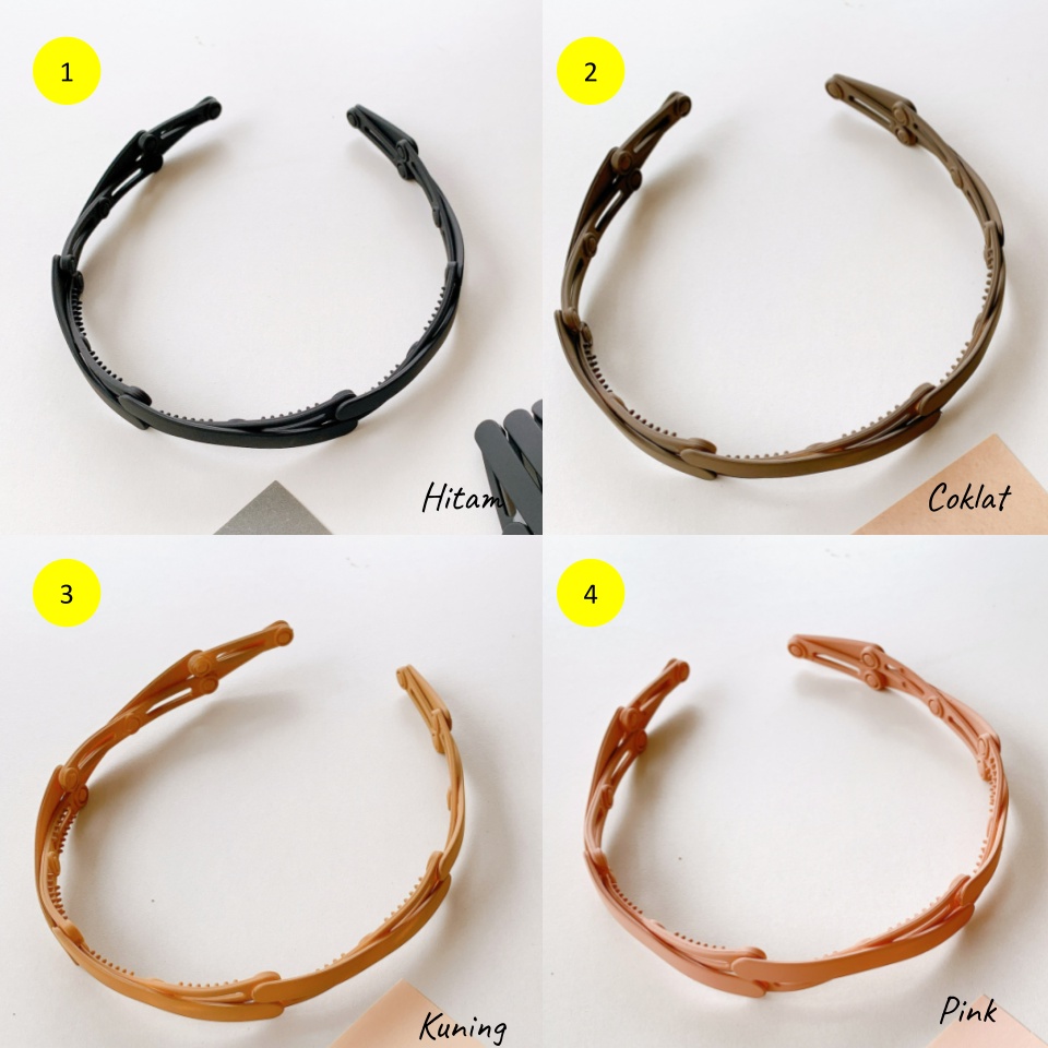 Bando Korea / Bando Wanita / Bando Lipat / Bando Bandana Luisa