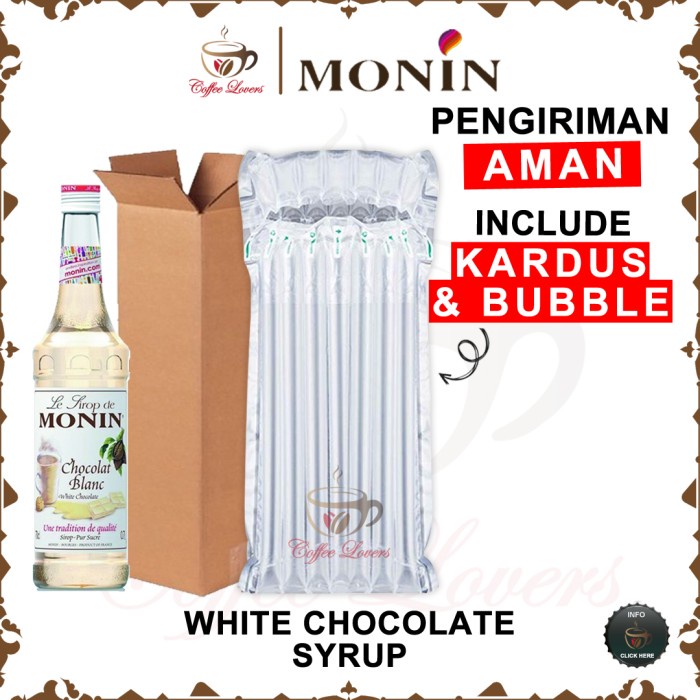 

MONIN SYRUP WHITE CHOCOLATE SIRUP MONIN TERLARIS