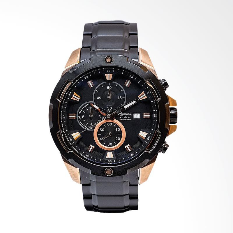 Alexandre Christie AC 6305 MC Pria Chronograph Sport [Black/RG]
