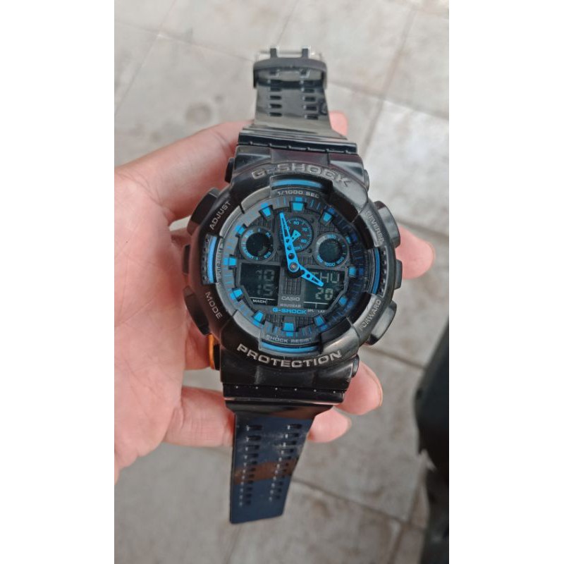 Casio Gshock ga100 second
