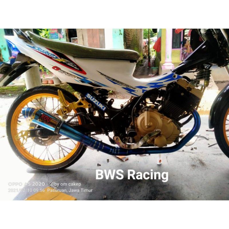 All leher knalpot Bluemoon untuk segala jenis motor