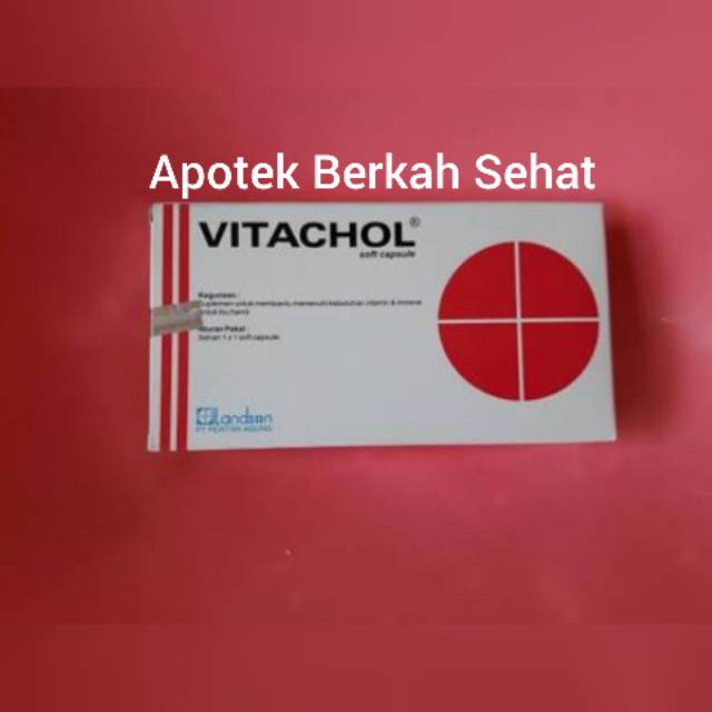 Vitachol isi 50 kapsul