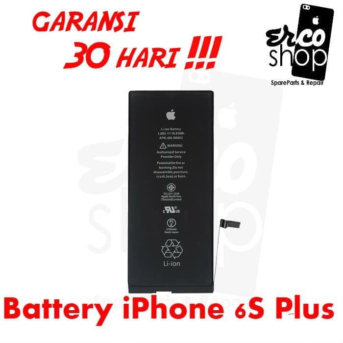 BATERAI BATTERY IPHONE 6S+ 6S PLUS ORI NEW