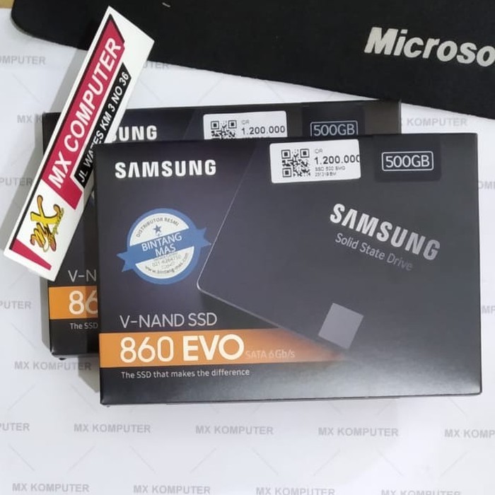 Samsung SSD 860 EVO 500 GB 500GB - V NAND SATA III 2.5