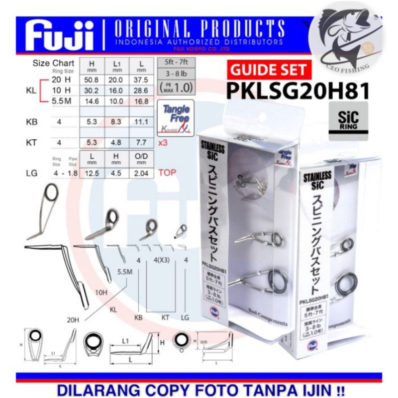 Harga Ring Guide Fuji Sic Set Terbaru November 2022 |BigGo Indonesia