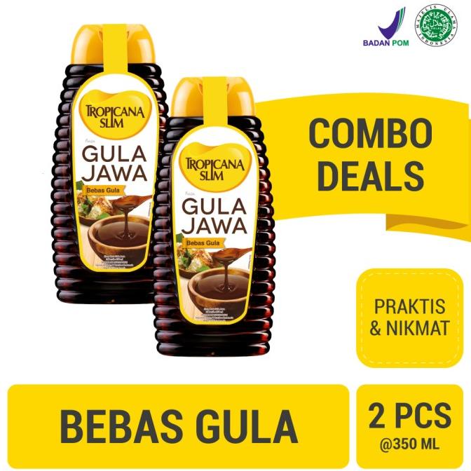 

Twin Pack: Tropicana Slim Gula Jawa 350Ml