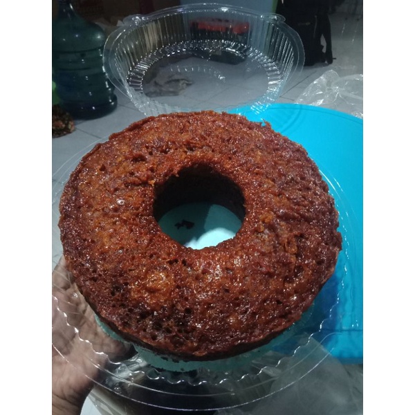 

bolu karamel atau sarang semut