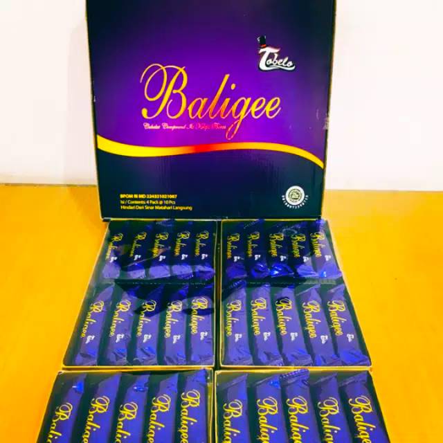 

Tobelo Baligee Cokelat (4 box isi 10 pcs)