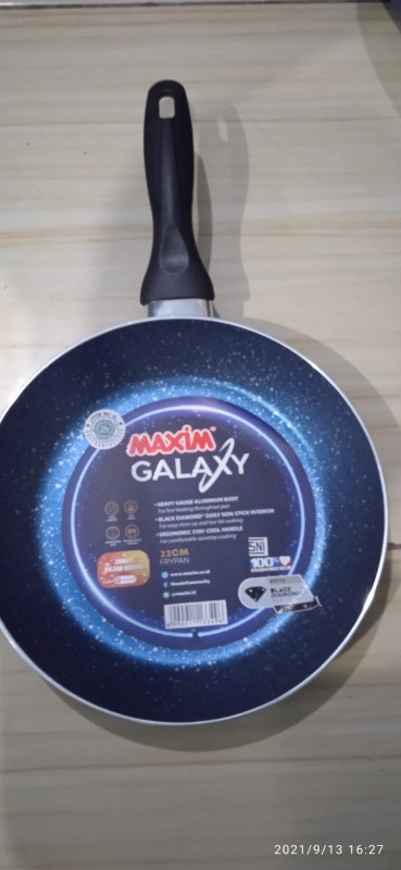 Maxim Galaxy Fry Pan Teflon ( Size 12cm - 26cm )