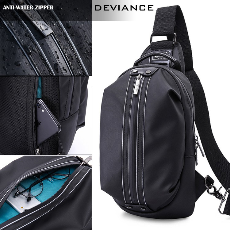 VERNYX Tas Selempang Bahu Pria Ori / Sling bag Mini Pria Waterproof Anti Air Deviance TSJ403