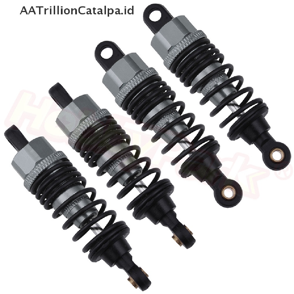 Aatrillioncatalpa 2Pcs Mainan Mobil RC 02002 HSP 102004 Shock absorber Bahan alloy Untuk RC 1 / 10 drift Part Mobil