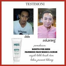 north for men fairness face cream
