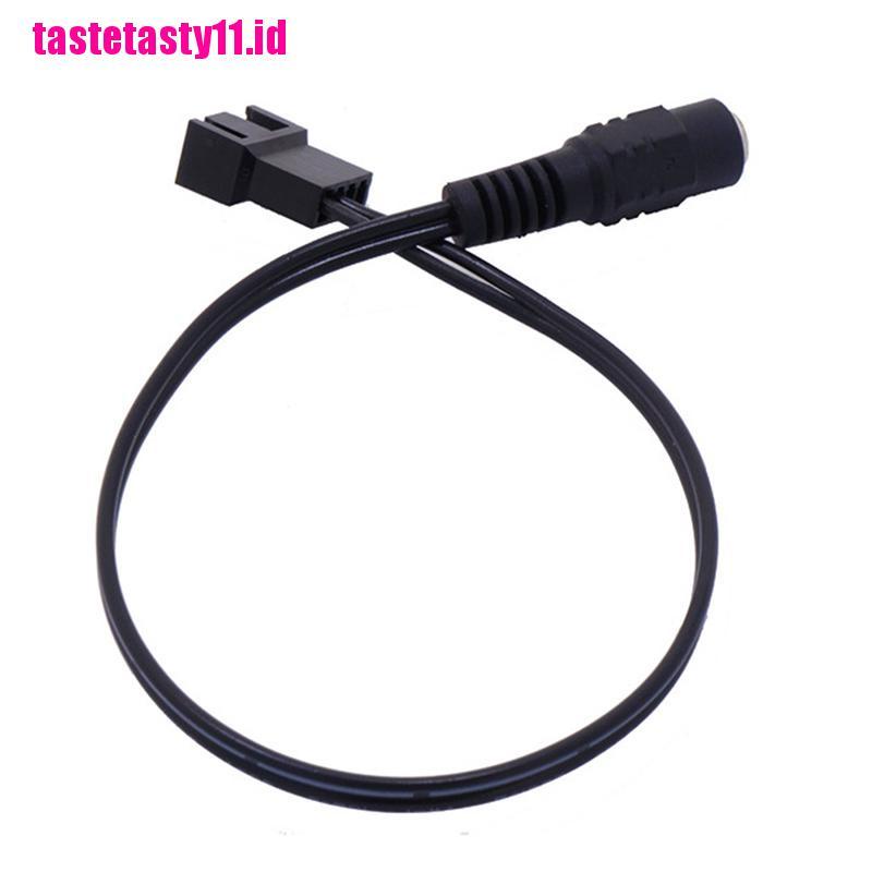 (TTID) Kabel Adapter Router Kipas Angin DC 5521 Ke 4Pin PWM Bahan Tembaga Untuk Komputer PC