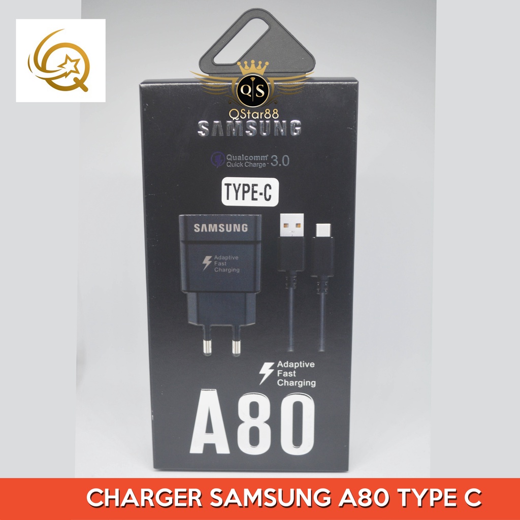 Charger Samsung A80 Type c  Casan Samsung A80 USB tipe C