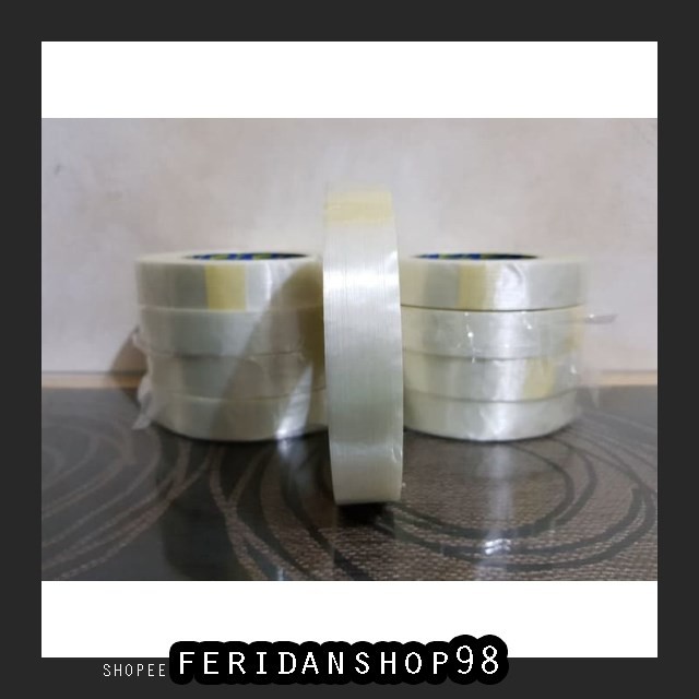 

FS1083 SELOTIP & DOUBLE TAPE FILAMENT TAPE 24MM ATK X 50 METER BERKUALITAS BY FERIDANSHOP98
