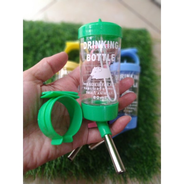 Botol Minum Hewan Hamster kelinci gantung kandang/Pet bottle 80ml