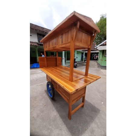 GEROBAK ANGKRINGAN TANPA LUBANG / GEROBAK KOPI JOS