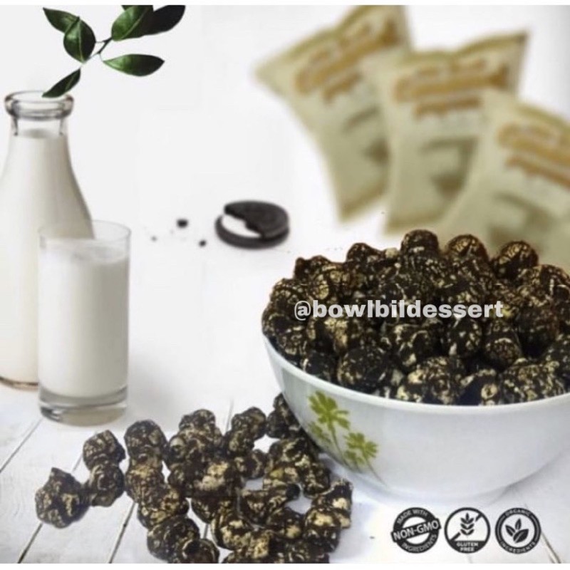 PROMO THE REAL CARAMEL POPCORN COOKIES N CREAM / POPCORN CARAMEL / POPCORN BIOSKOP XXI