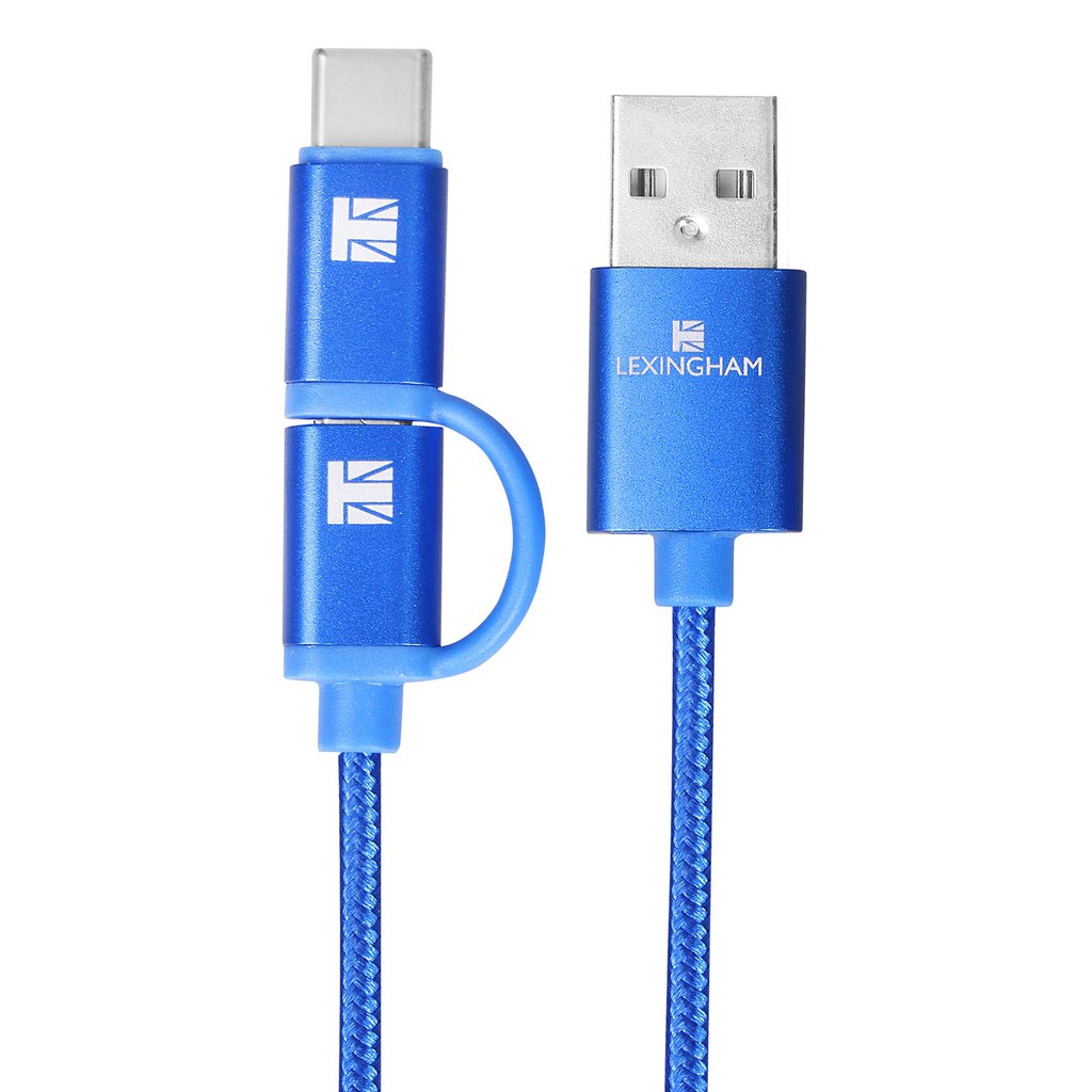Lexingham 2-in-1 Cable  | Micro USB + Type C | Samsung L5790