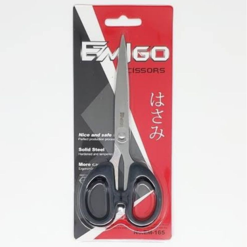 

Gunting Tanggung - Emigo 6inch - 16CM - Solid Steel - SharpSafe&Cheap