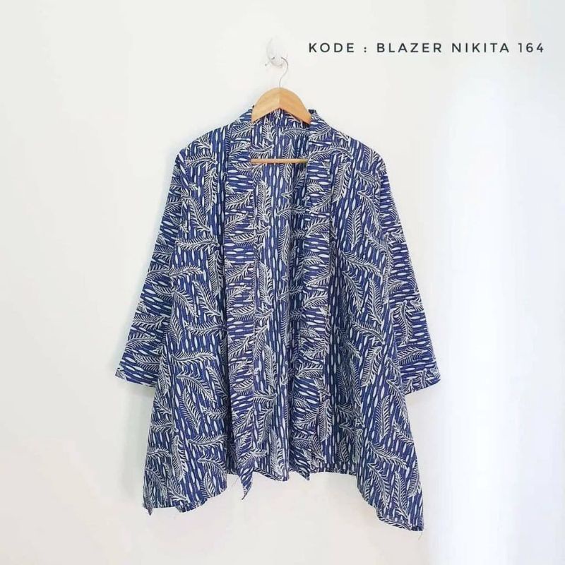 Blazer batik wanita dewasa // blazer wanita // blazer batik premium terbaru